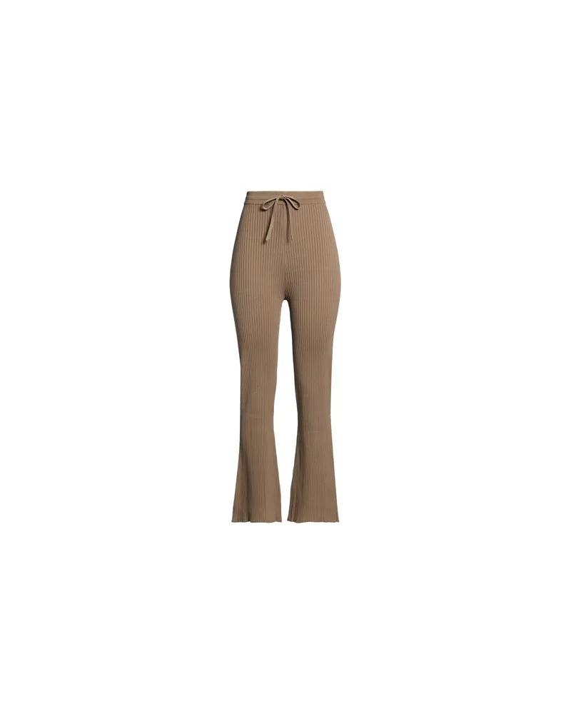 Nanushka HOSEN & RÖCKE - Hosenauf YOOX.COM Khaki