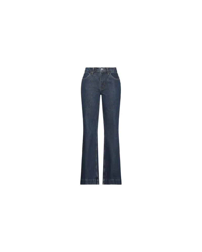 RE/DONE HOSEN & RÖCKE - Jeanshosenauf YOOX.COM Blau