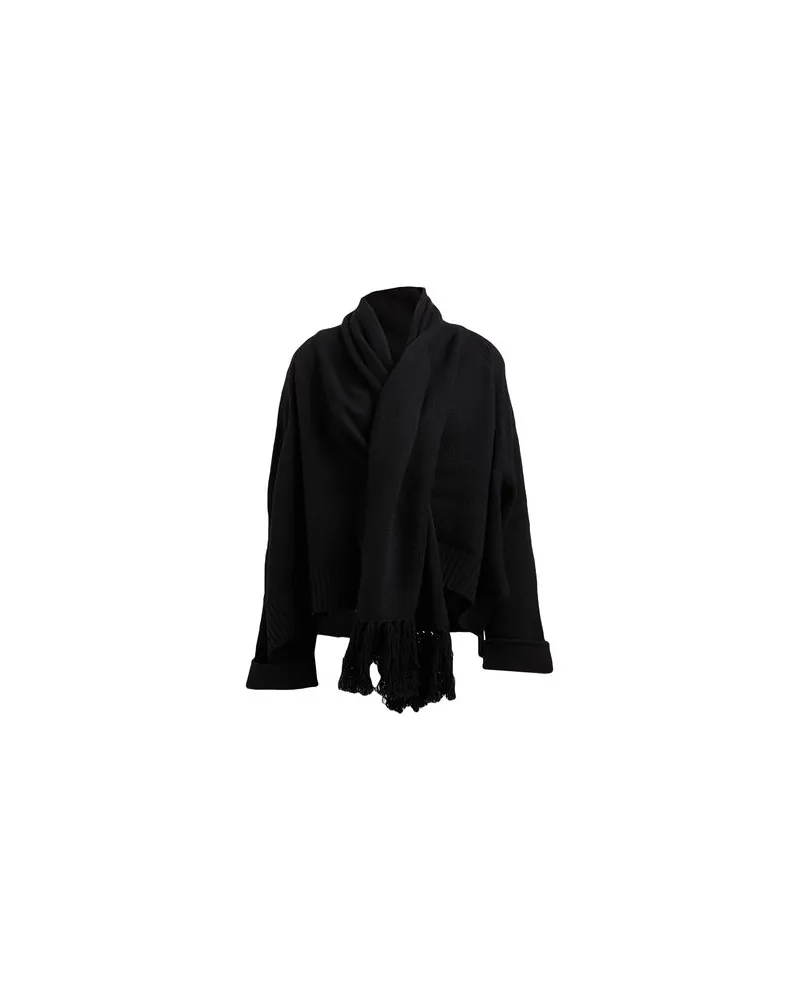 Y'S YOHJI YAMAMOTO STRICKWAREN - Strickjackenauf YOOX.COM Schwarz