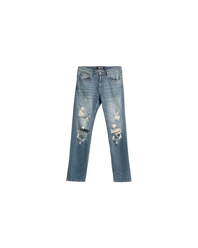 Just Cavalli HOSEN & RÖCKE - Jeanshosenauf YOOX.COM Blau