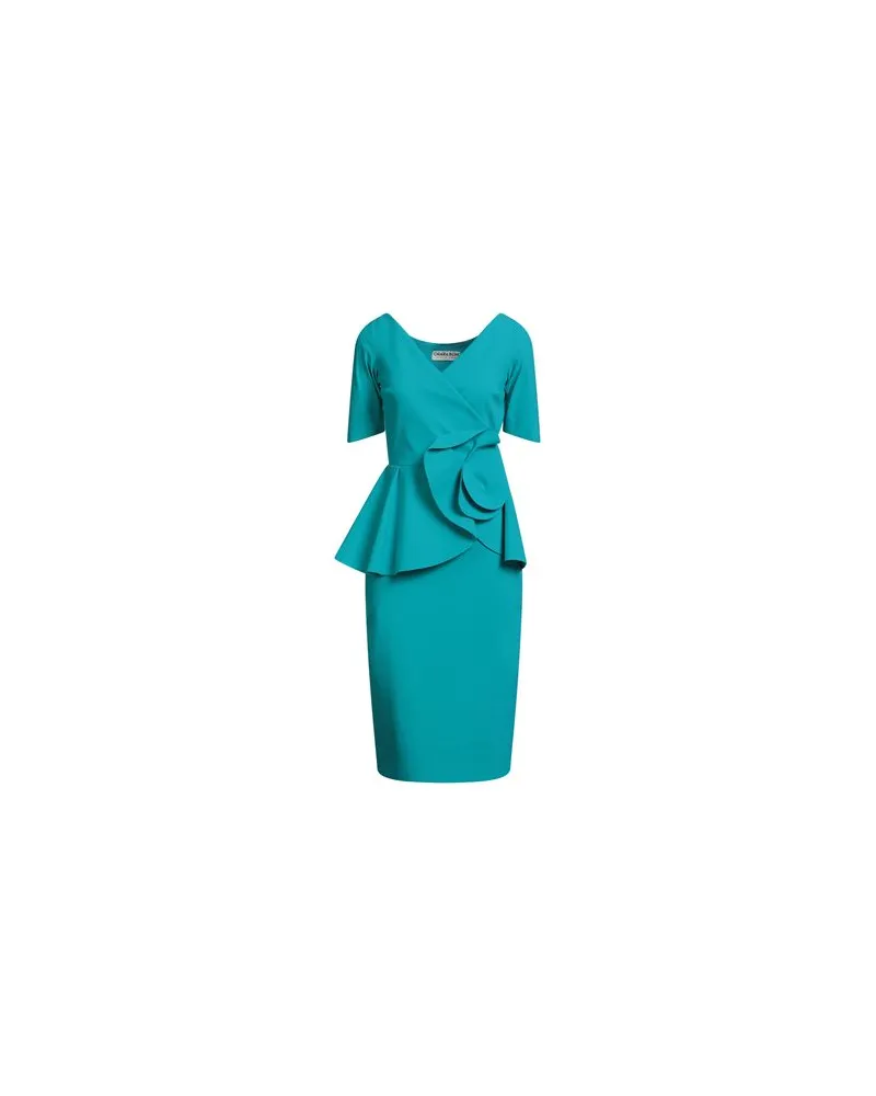 Chiara Boni KLEIDER - Midi-Kleiderauf YOOX.COM Azurblau