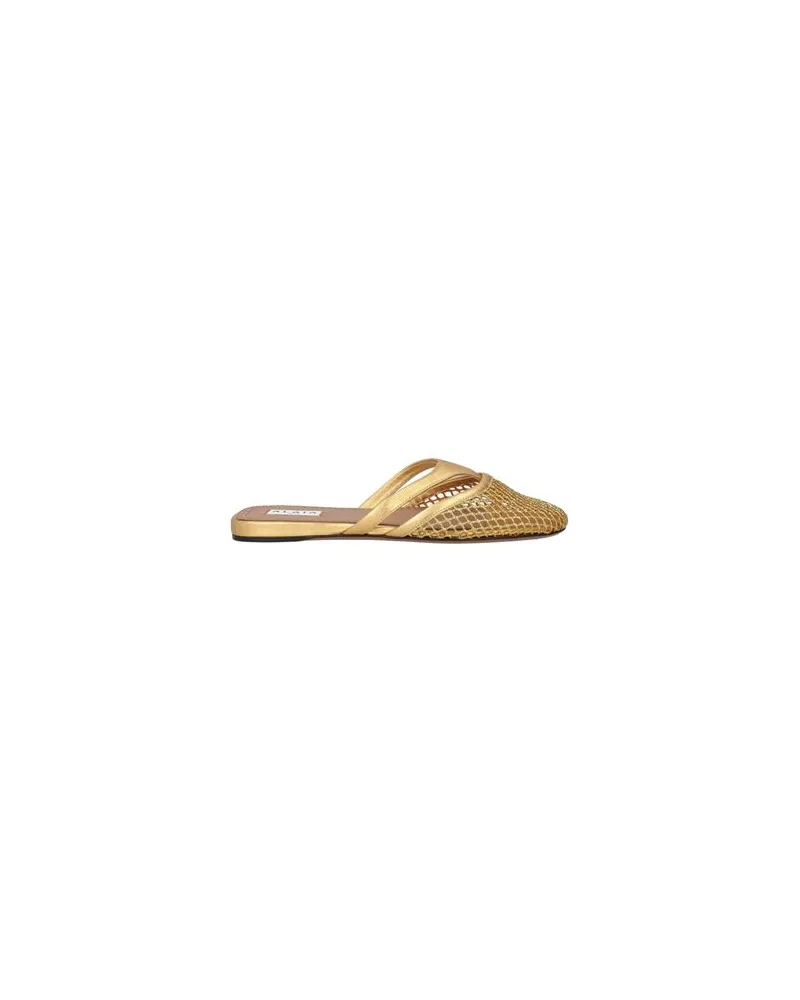 Alaïa SCHUHE - Zehentrennerauf YOOX.COM Gold