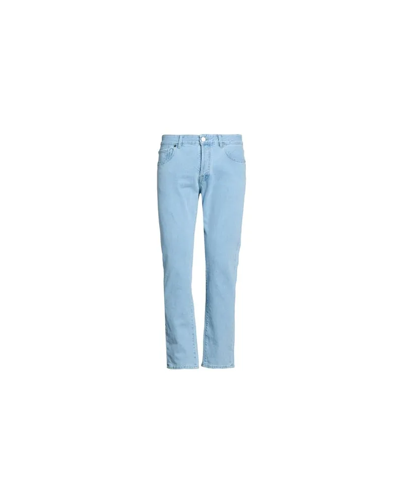 PMDS PREMIUM MOOD DENIM SUPERIOR HOSEN & RÖCKE - Jeanshosenauf YOOX.COM Blau