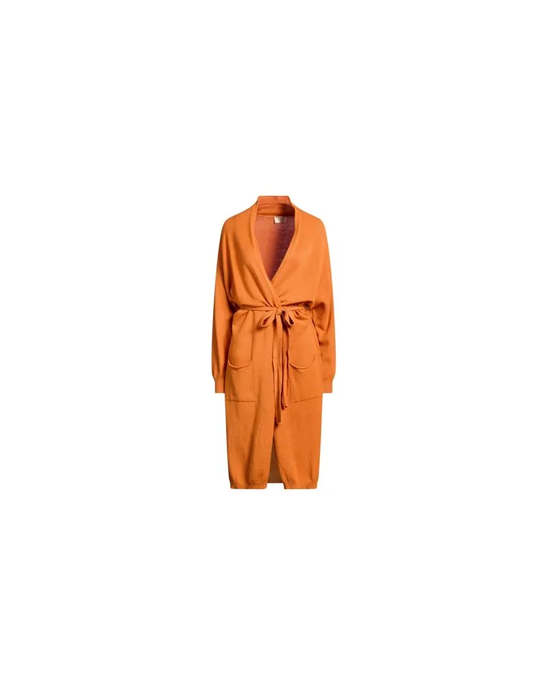 TOY G STRICKWAREN - Strickjackenauf YOOX.COM Orange