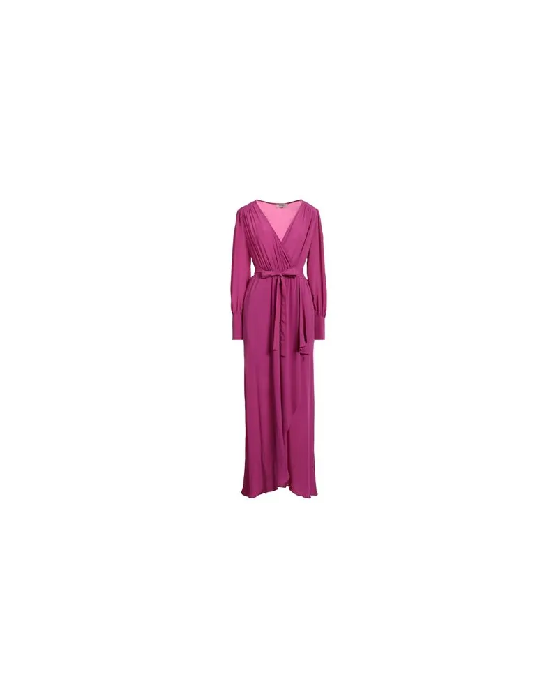 Twin-Set KLEIDER - Maxi-Kleiderauf YOOX.COM Fuchsia