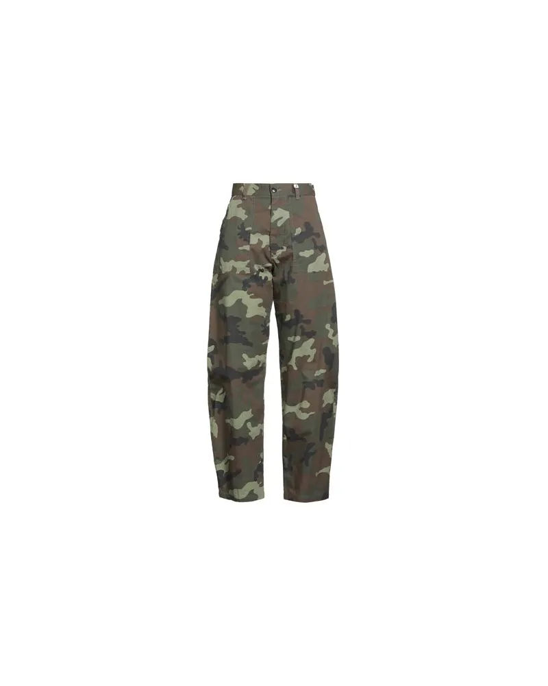 MYTHS HOSEN & RÖCKE - Hosenauf YOOX.COM Militärgrün