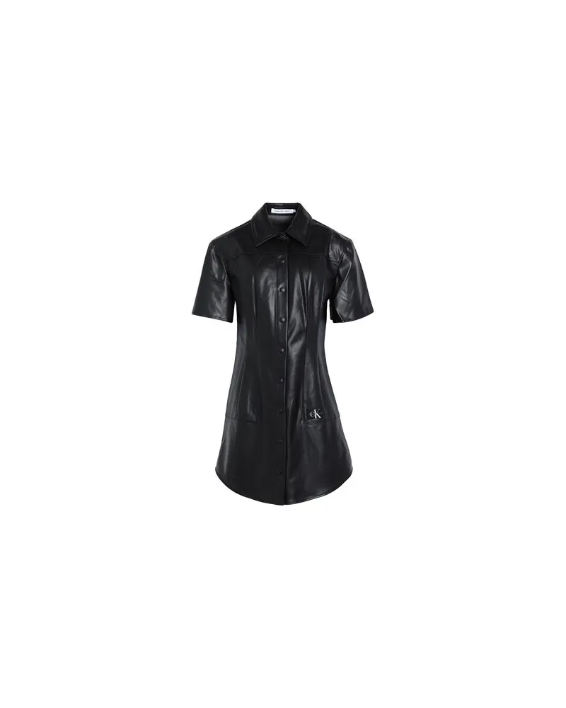 Calvin Klein KLEIDER - Mini-Kleiderauf YOOX.COM Schwarz