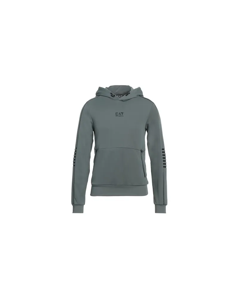EA7 TOPS - Sweatshirtsauf YOOX.COM Salbeigrün
