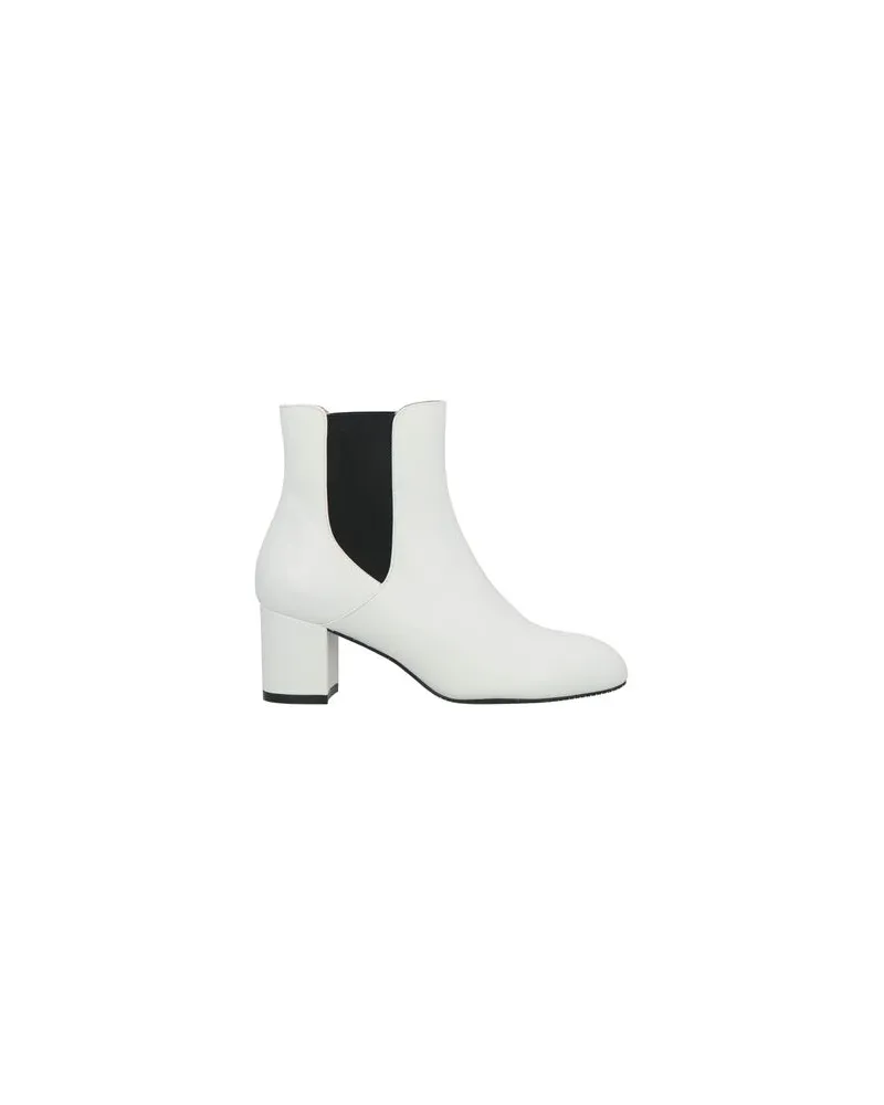 Stuart Weitzman SCHUHE - Stiefelettenauf YOOX.COM Weiß