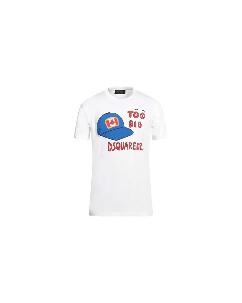 Dsquared2 TOPS - T-shirtsauf YOOX.COM Weiß