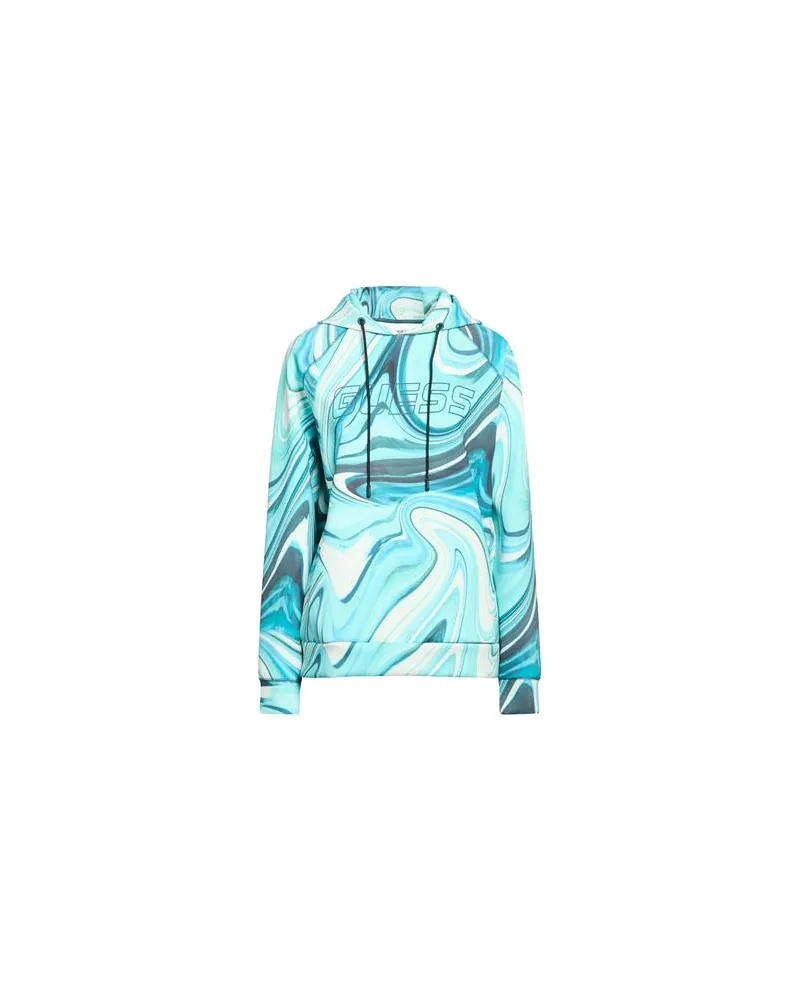 Guess TOPS - Sweatshirtsauf YOOX.COM Tūrkis