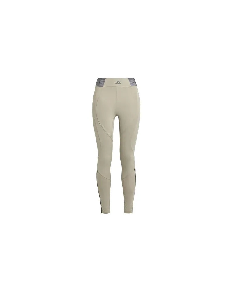 adidas HOSEN & RÖCKE - Leggingsauf YOOX.COM Salbeigrün