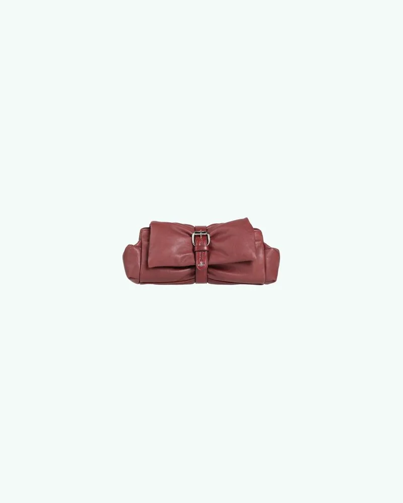 Vivienne Westwood HAZEL TREASURE CLUTCH - TASCHEN - Handtaschenauf YOOX.COM Bordeaux