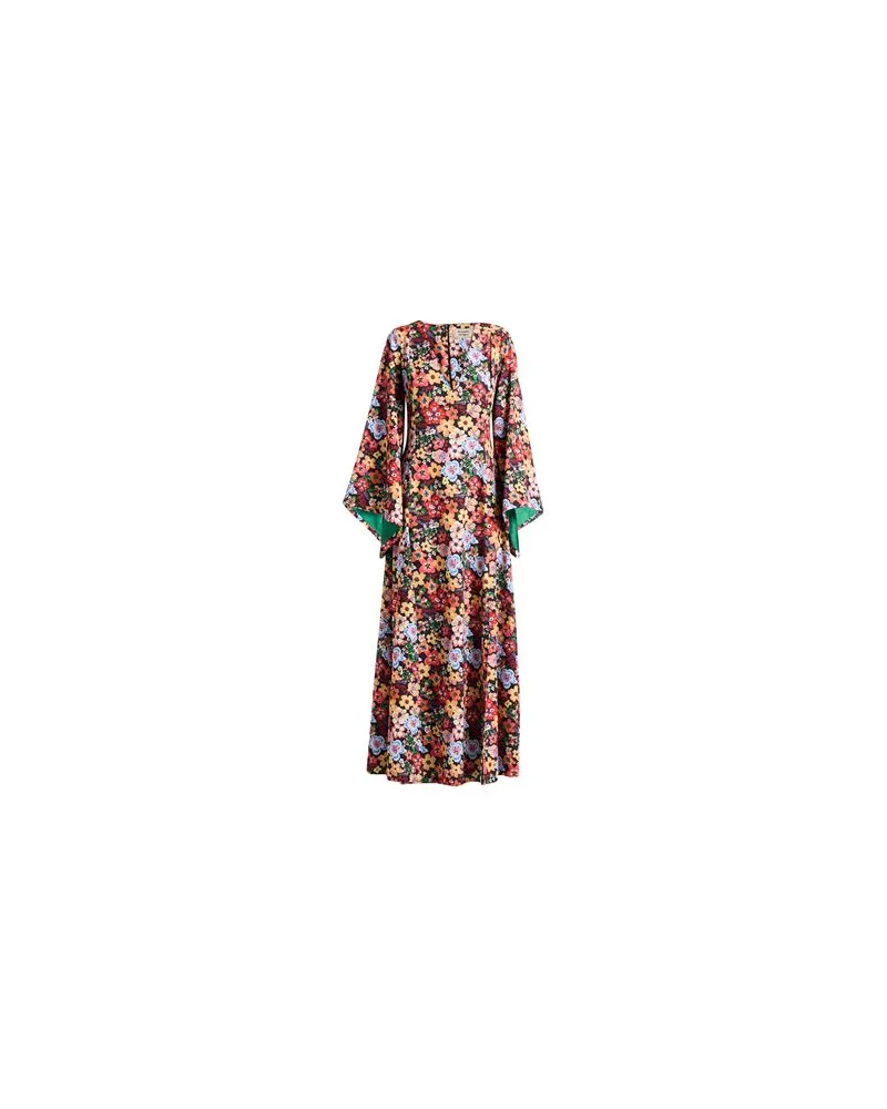 Alessandro Enriquez KLEIDER - Maxi-Kleiderauf YOOX.COM Orange
