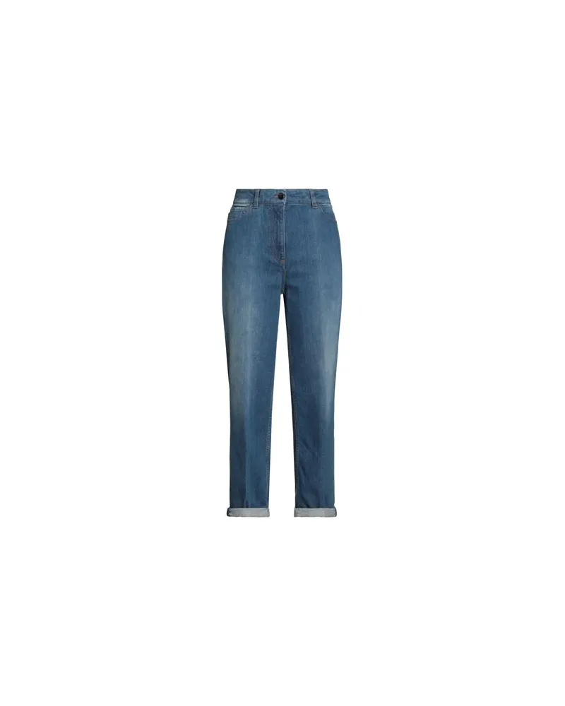 Peserico EASY - HOSEN & RÖCKE - Jeanshosenauf YOOX.COM Blau
