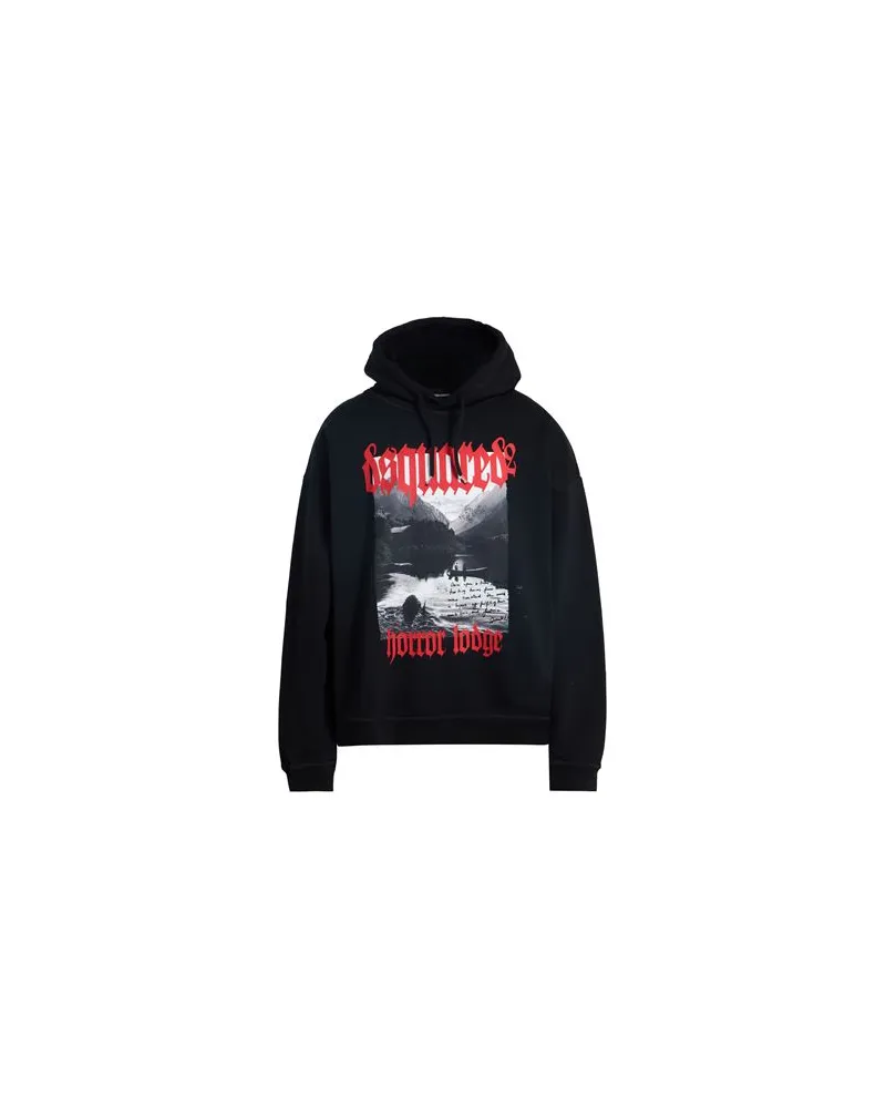 Dsquared2 TOPS - Sweatshirtsauf YOOX.COM Schwarz