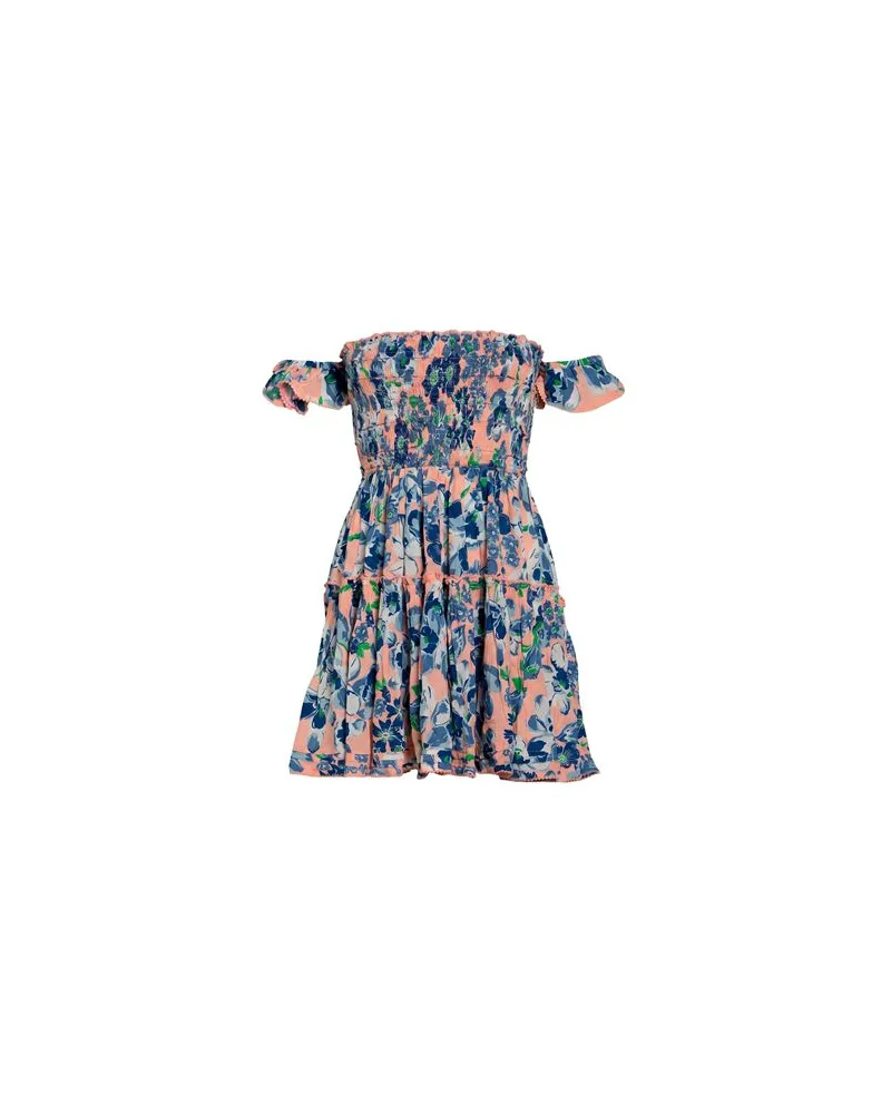 Poupette St Barth KLEIDER - Mini-Kleiderauf YOOX.COM Blau