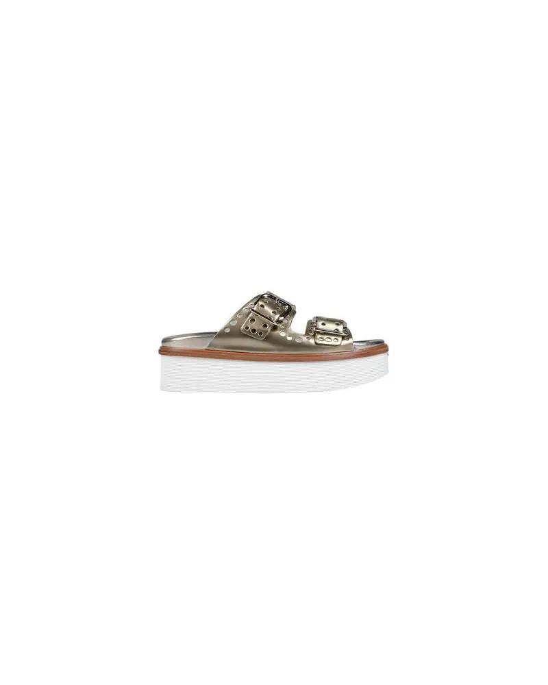 TOD'S SCHUHE - Sandalenauf YOOX.COM Platin