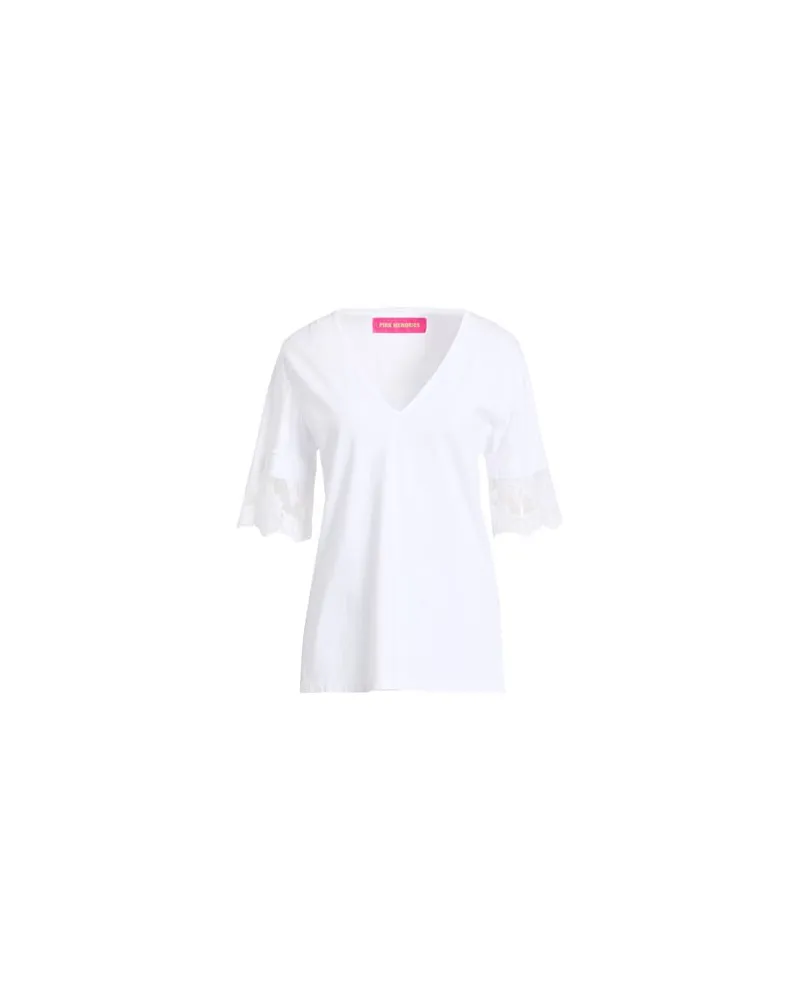 Pink Memories TOPS - T-shirtsauf YOOX.COM Weiß