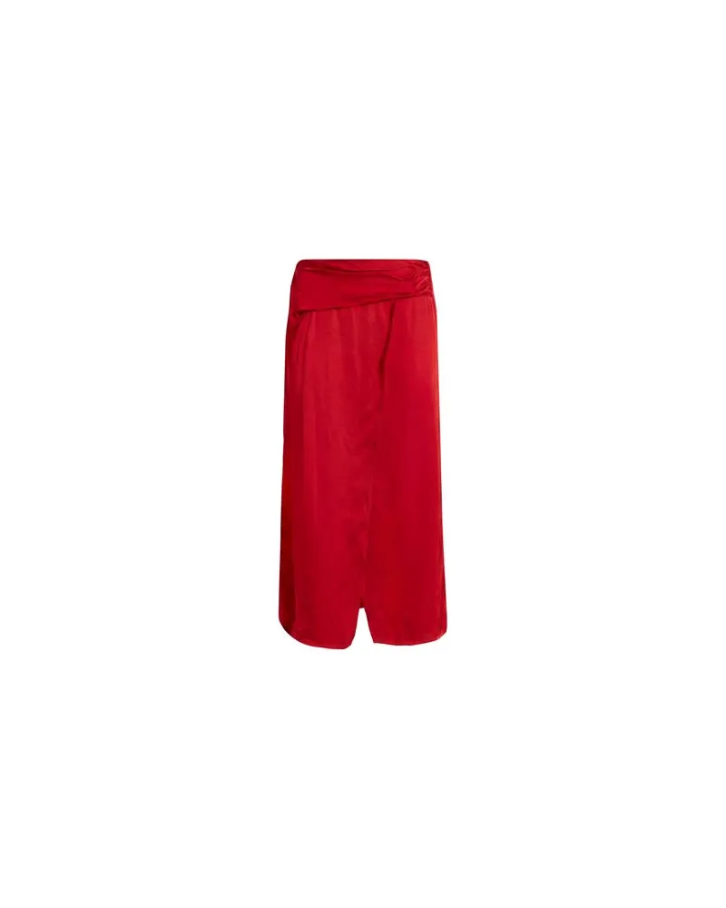 Manila Grace HOSEN & RÖCKE - Midi-Röckeauf YOOX.COM Ziegelrot