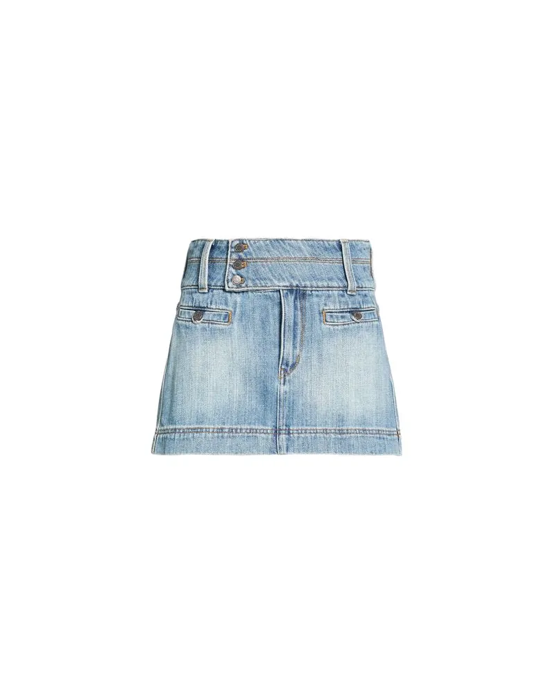 Miss Sixty HOSEN & RÖCKE - Jeansröckeauf YOOX.COM Blau