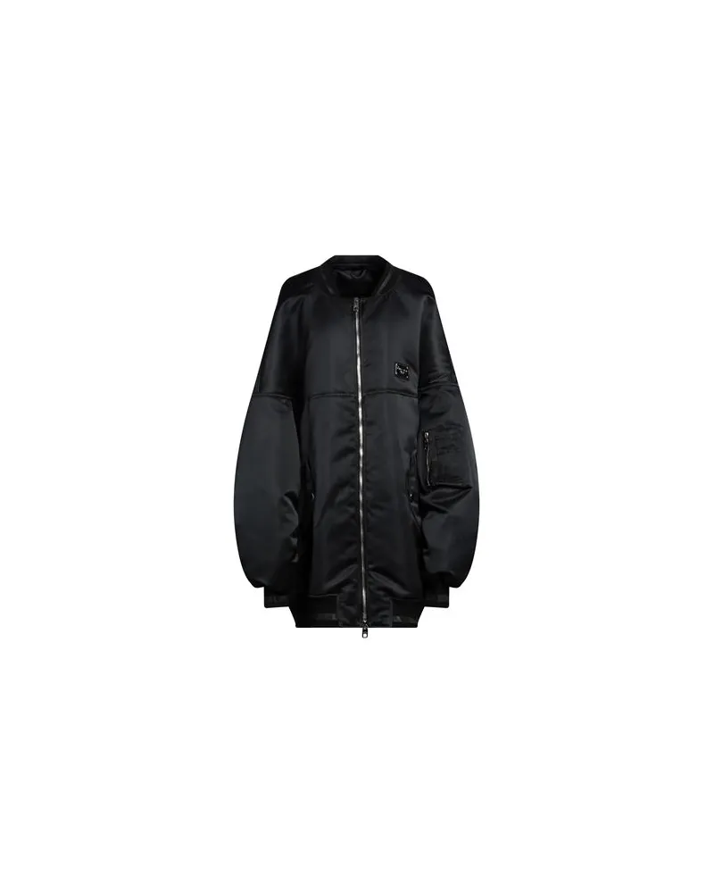 Dolce & Gabbana JACKEN & MÄNTEL - Mäntelauf YOOX.COM Schwarz