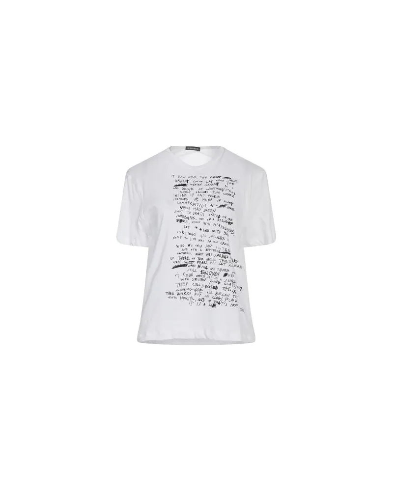 Ann Demeulemeester TOPS - T-shirtsauf YOOX.COM Weiß