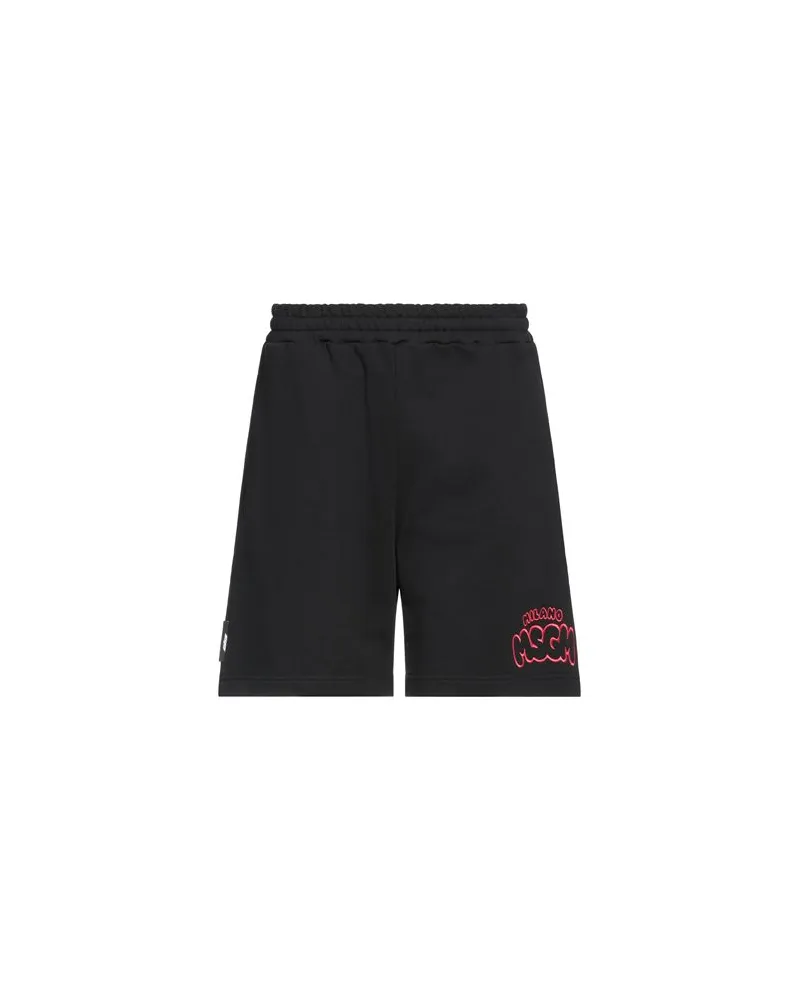 MSGM HOSEN & RÖCKE - Shorts & Bermudashortsauf YOOX.COM Schwarz