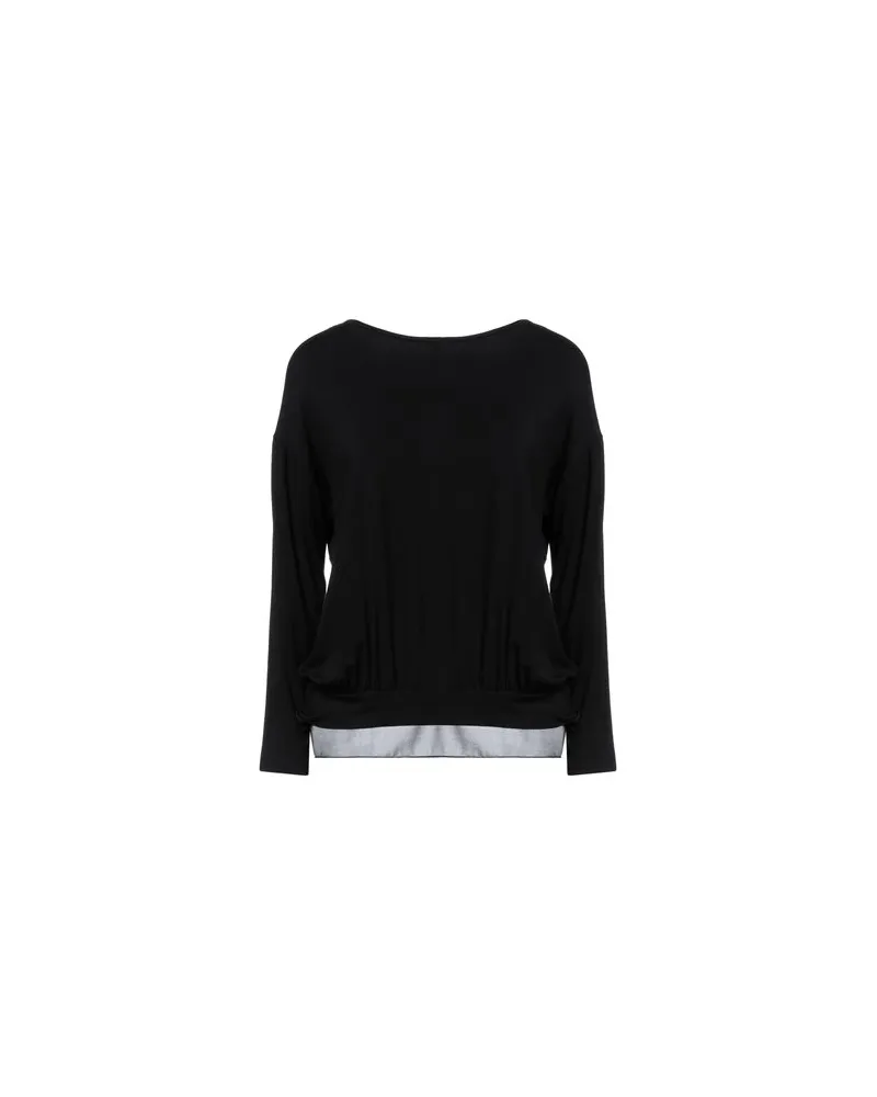 Fracomina TOPS - T-shirtsauf YOOX.COM Schwarz