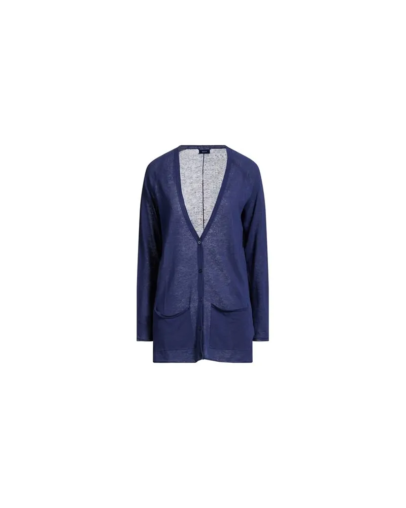 Gant STRICKWAREN - Strickjackenauf YOOX.COM Blau