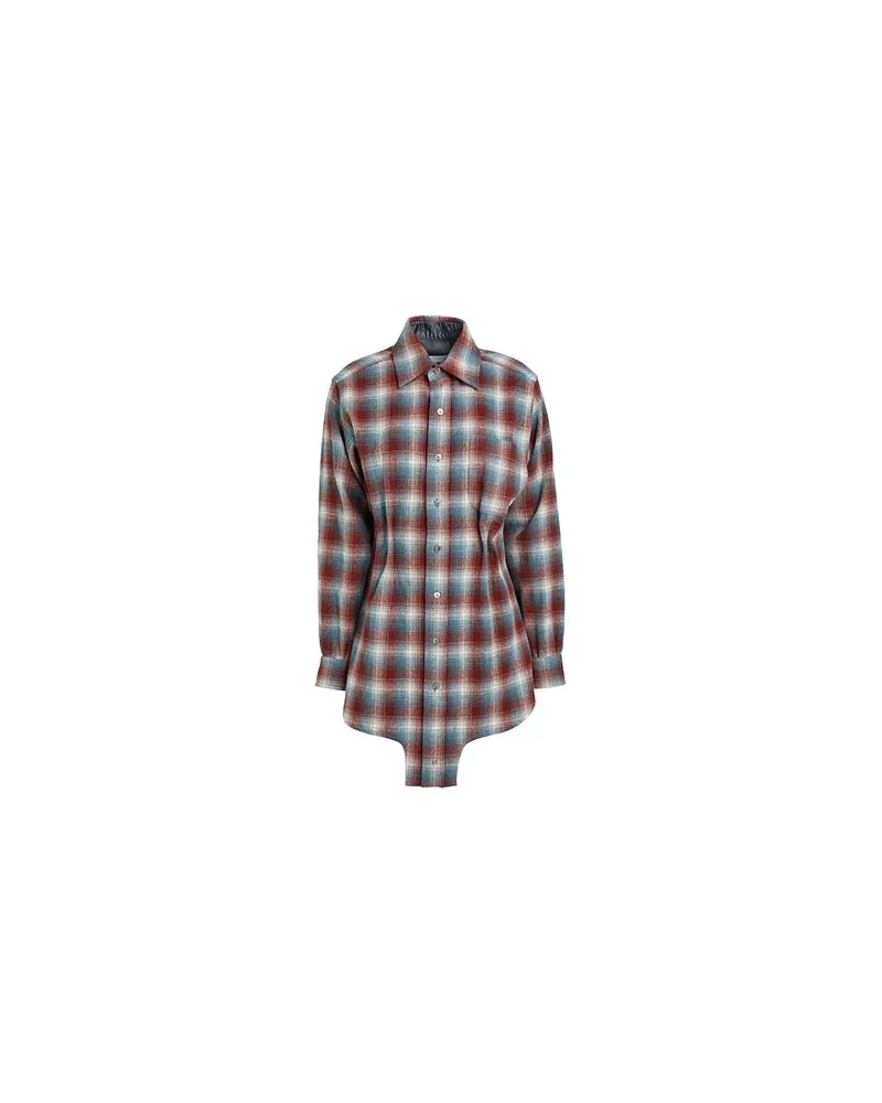Maison Margiela TOPS - Hemdenauf YOOX.COM Ziegelrot