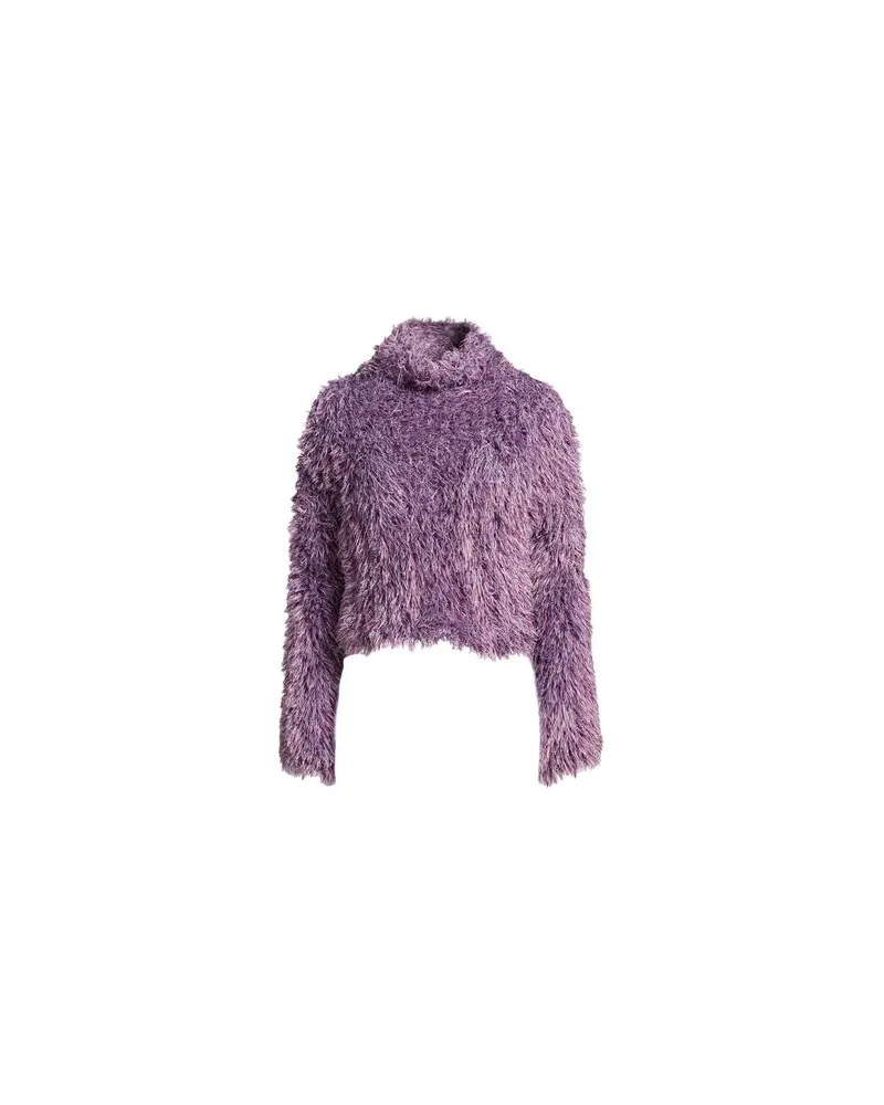 Elisabetta Franchi STRICKWAREN - Rollkragenpulloverauf YOOX.COM Lila