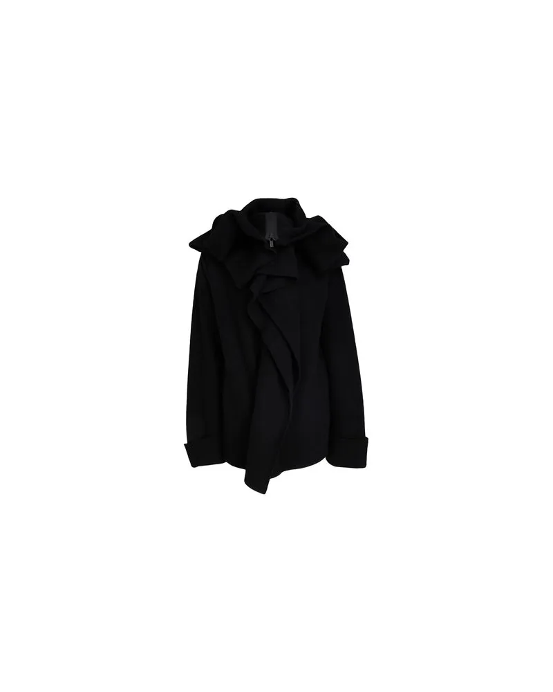 Yohji Yamamoto JACKEN & MÄNTEL - Mäntelauf YOOX.COM Schwarz