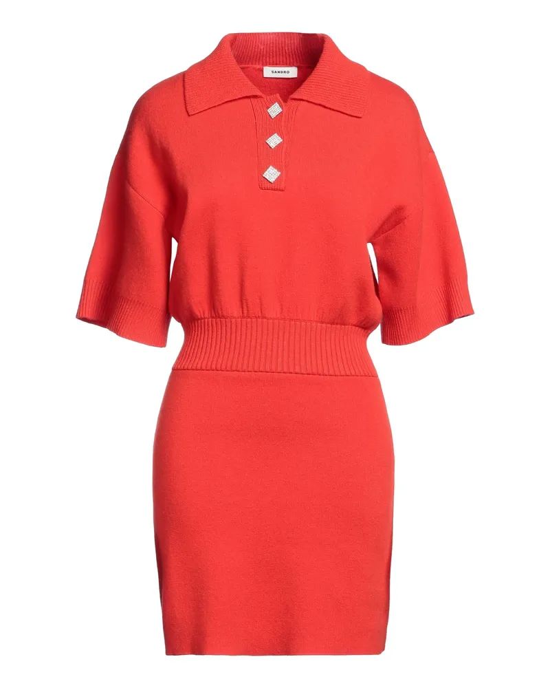 Sandro Mini-Kleid Rot