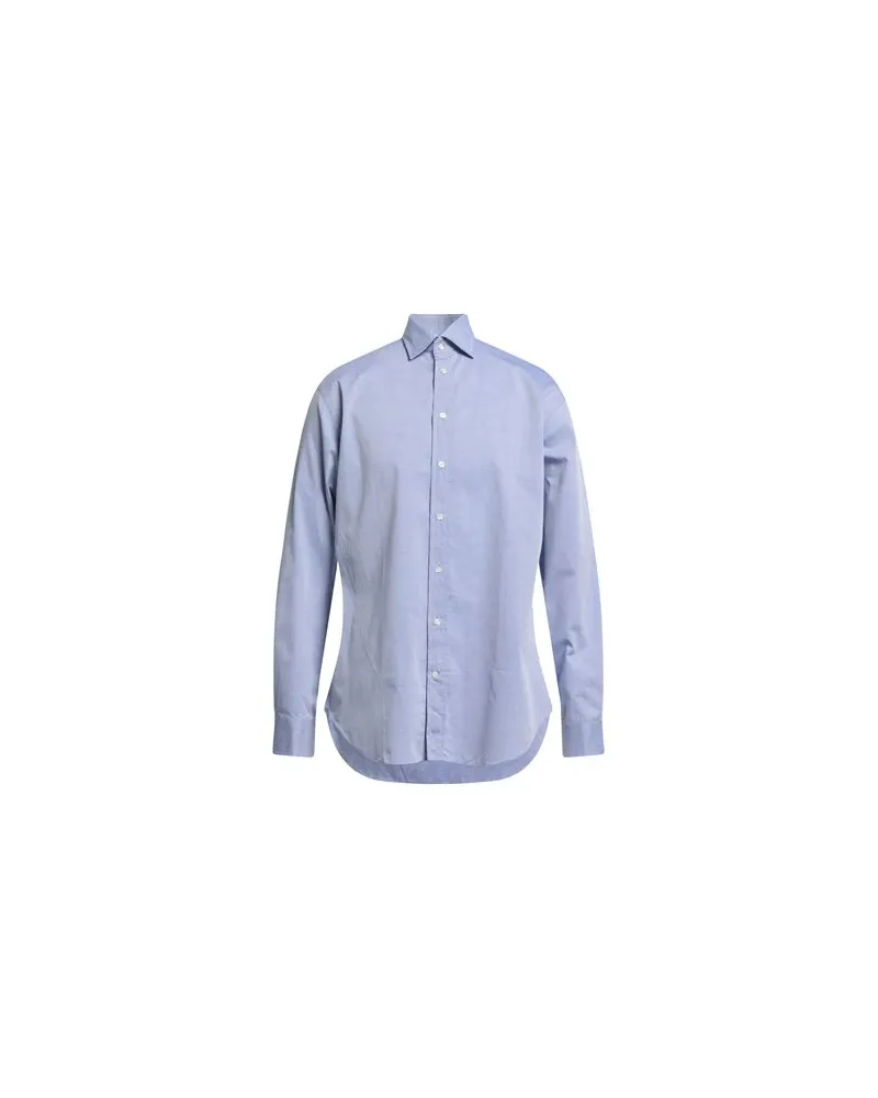 Emporio Armani TOPS - Hemdenauf YOOX.COM Hellblau