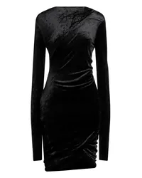 Rick Owens Lilies Midi-Kleid Schwarz