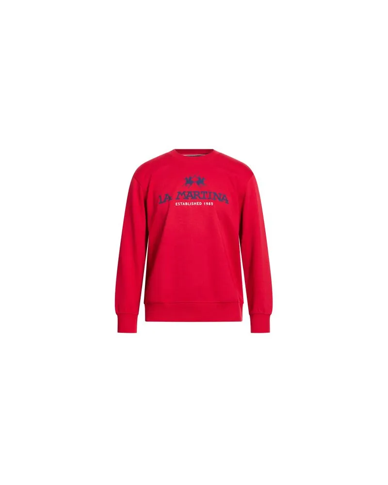 La Martina TOPS - Sweatshirtsauf YOOX.COM Rot