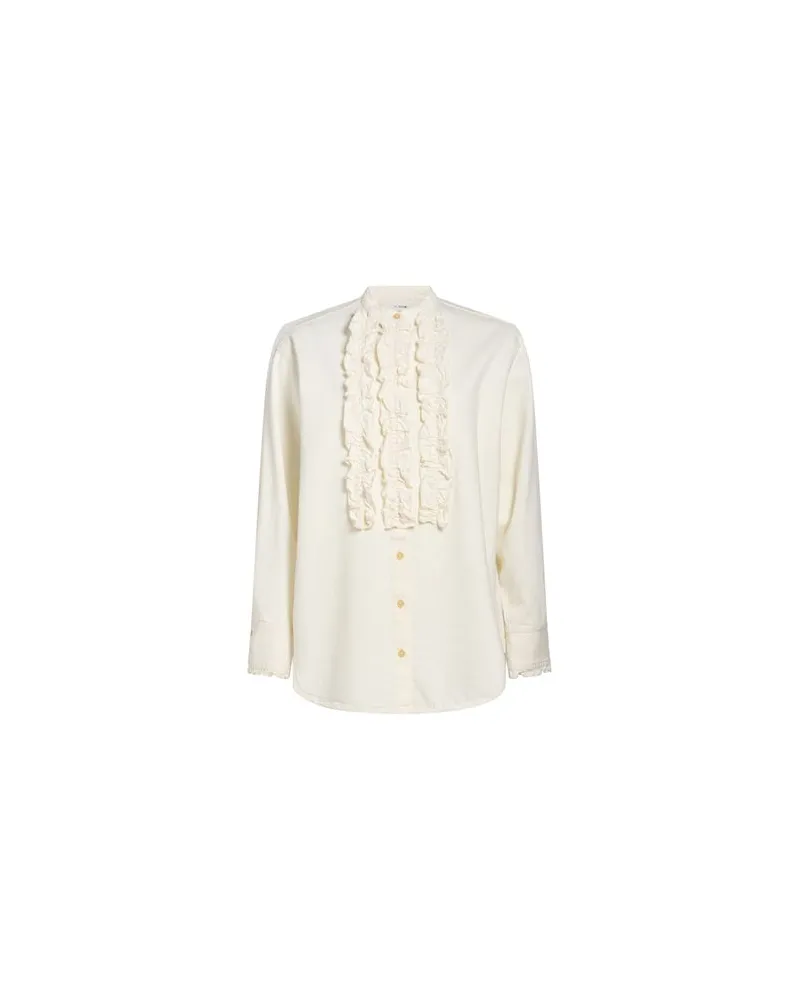 forte_forte TOPS - Hemdenauf YOOX.COM Cremeweiß