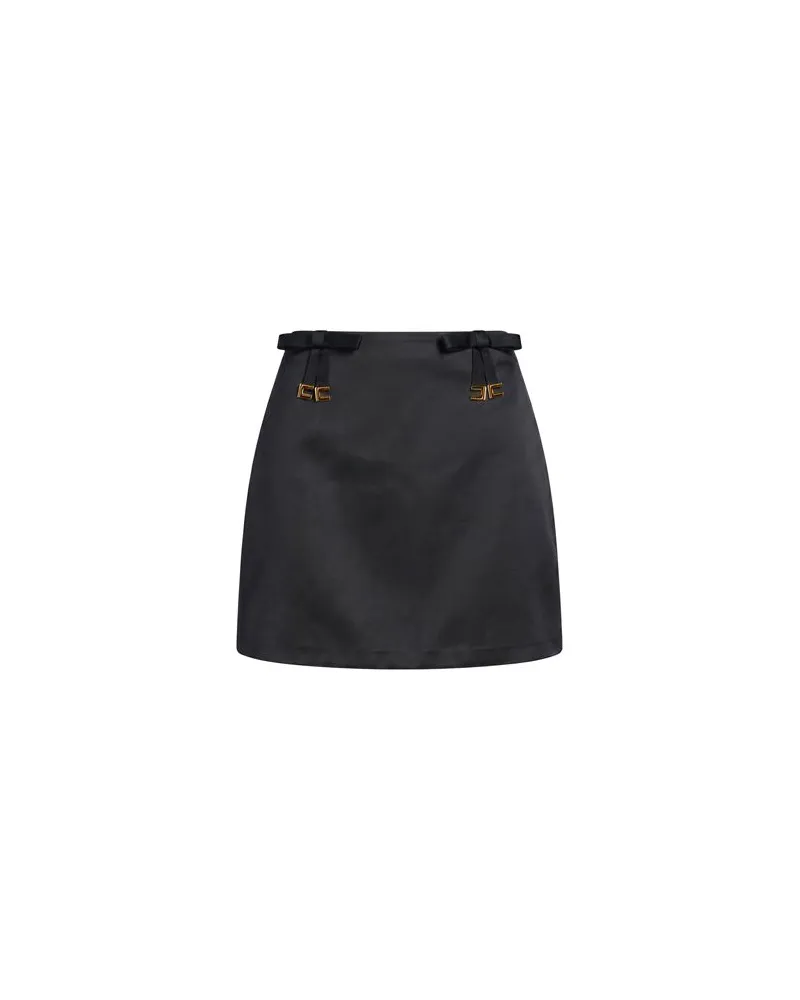 Elisabetta Franchi HOSEN & RÖCKE - Miniröckeauf YOOX.COM Schwarz