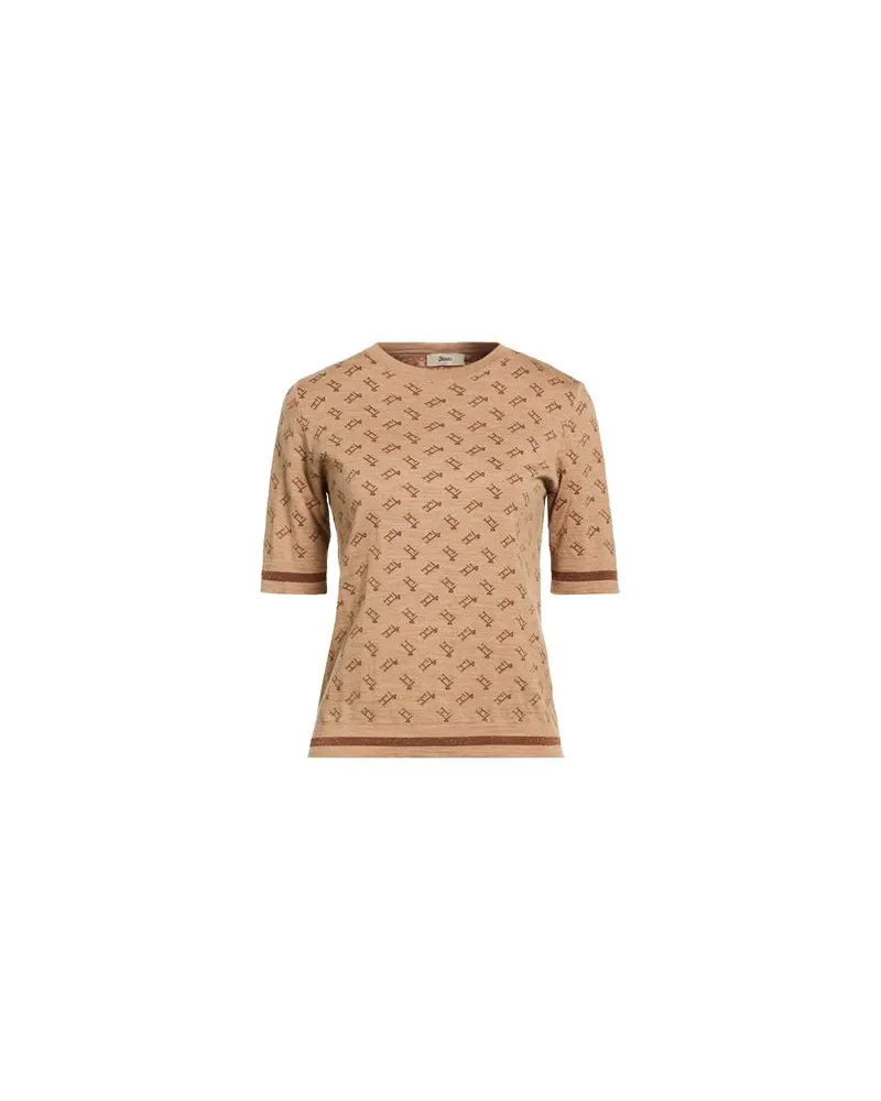Herno STRICKWAREN - Pulloverauf YOOX.COM Hellbraun