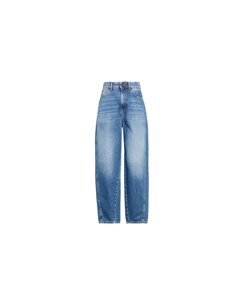 SOLOTRE HOSEN & RÖCKE - Jeanshosenauf YOOX.COM Blau