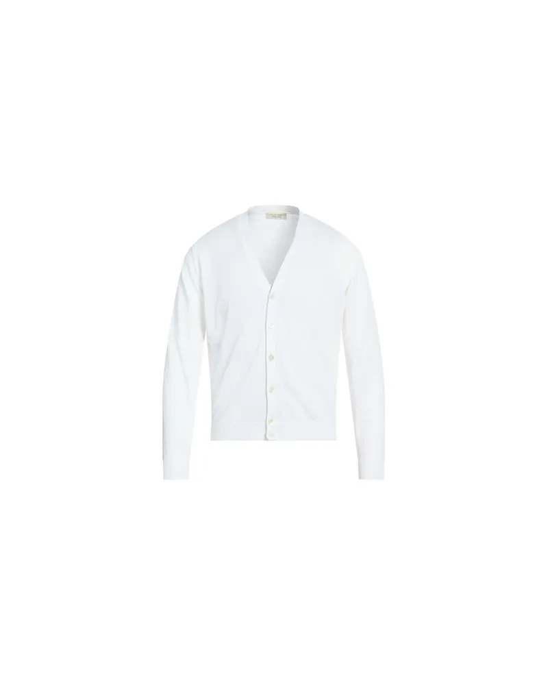 Filippo de Laurentiis STRICKWAREN - Strickjackenauf YOOX.COM Weiß