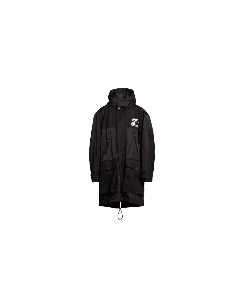 Dsquared2 JACKEN & MÄNTEL - Mäntelauf YOOX.COM Schwarz