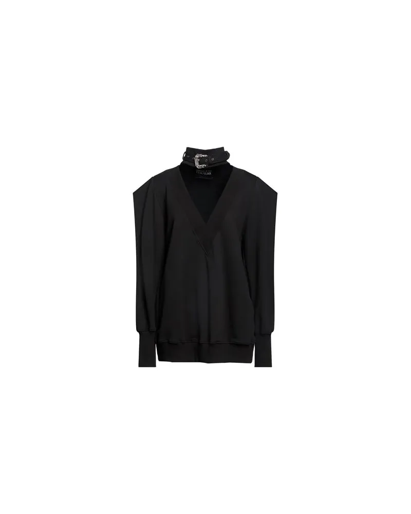 Versace Jeans TOPS - Sweatshirtsauf YOOX.COM Schwarz