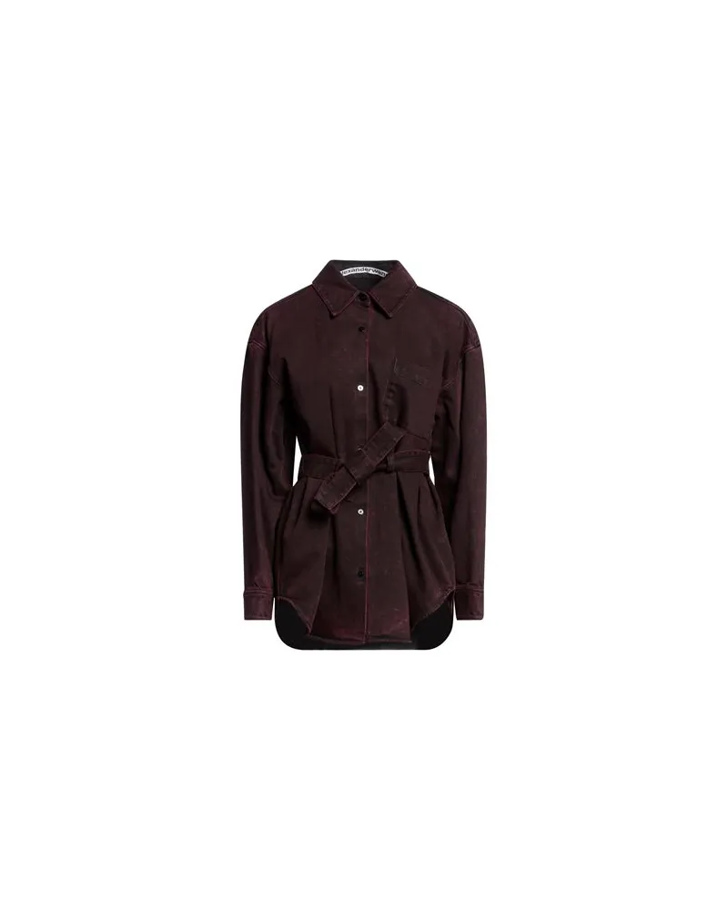 Alexander Wang TOPS - Hemdenauf YOOX.COM Pflaume