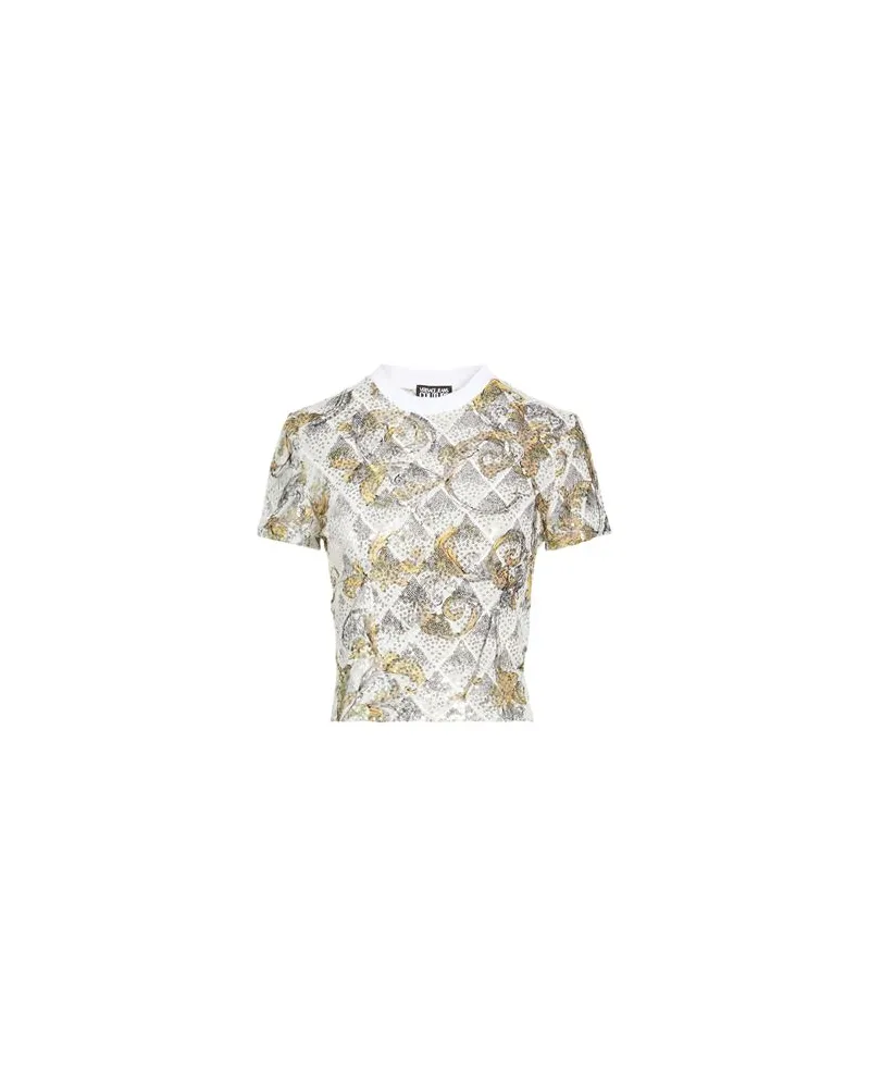 Versace Jeans TOPS - T-shirtsauf YOOX.COM Weiß