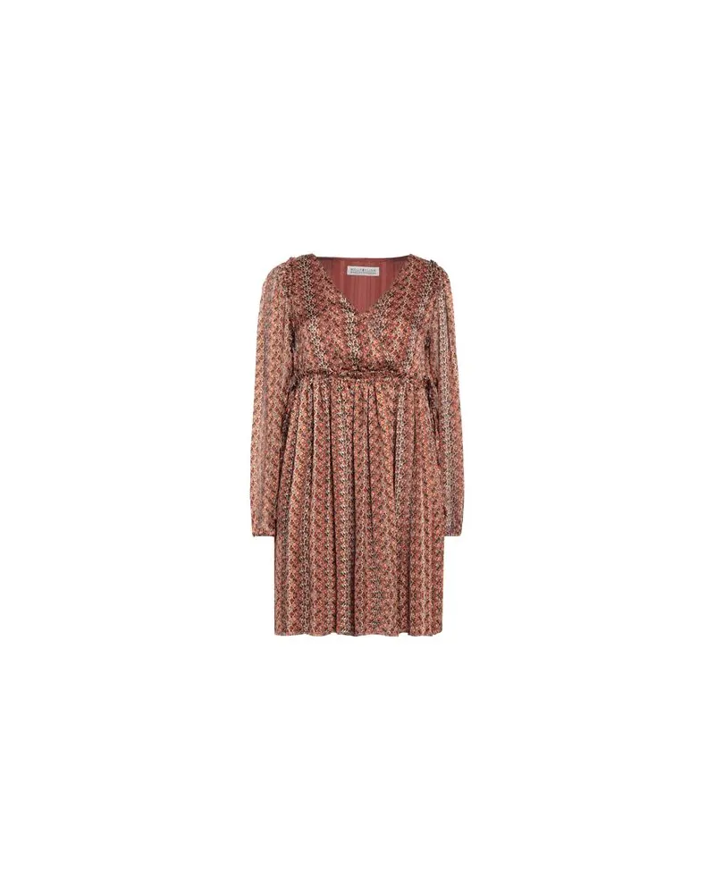 Molly Bracken KLEIDER - Mini-Kleiderauf YOOX.COM Rostrot