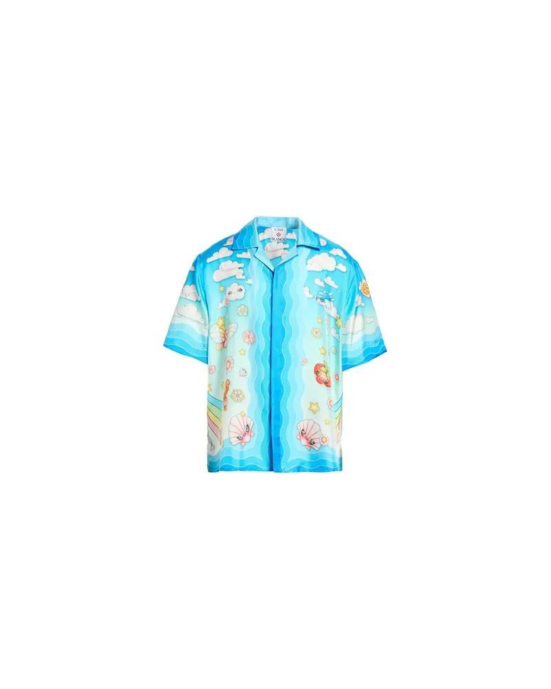 Casablanca Paris TOPS - Hemdenauf YOOX.COM Himmelblau