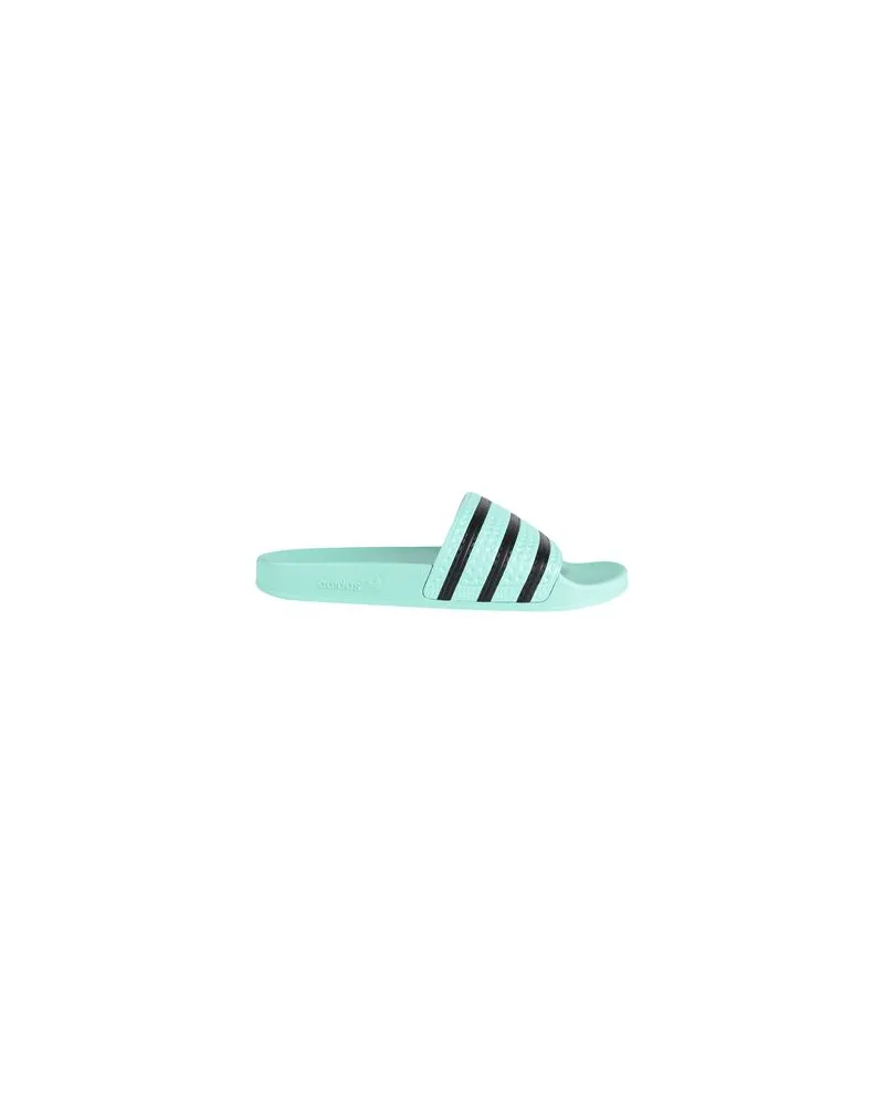 adidas ADILETTE SLIDES  - SCHUHE - Sandalenauf YOOX.COM Säuregrün