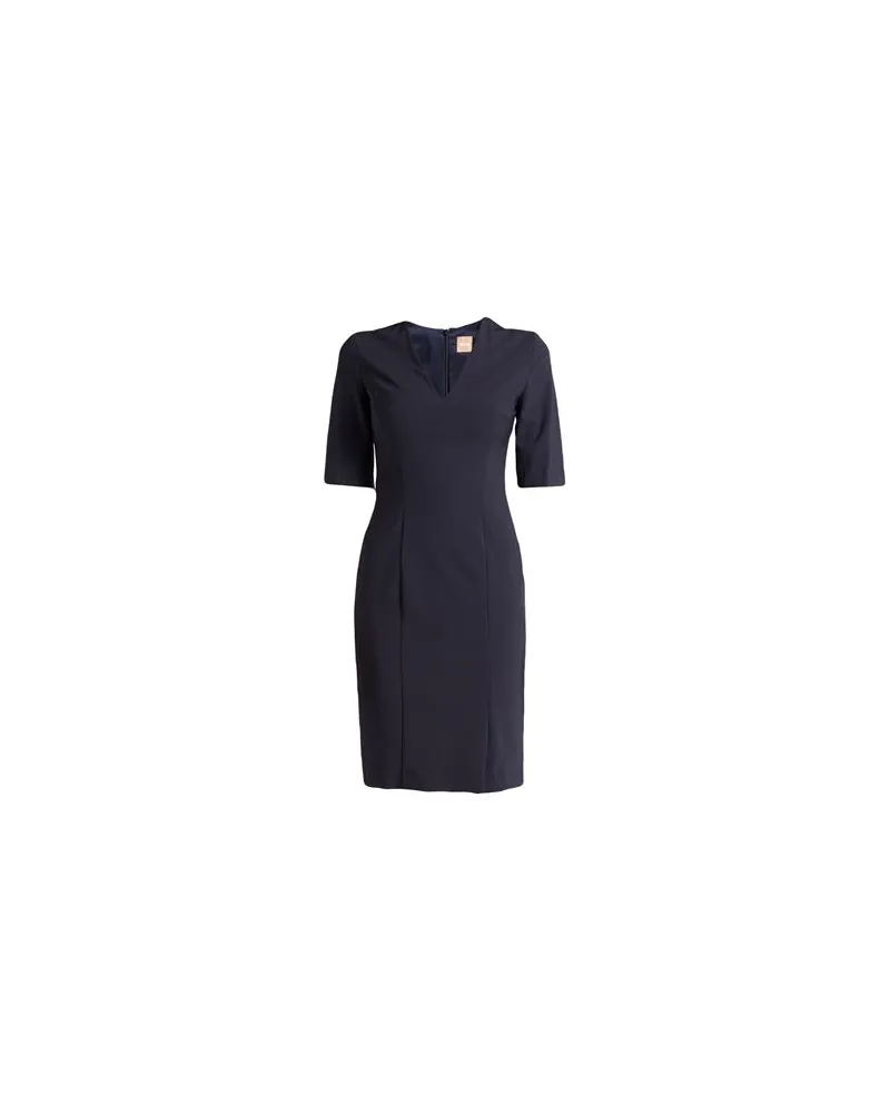 HUGO BOSS KLEIDER - Midi-Kleiderauf YOOX.COM Marineblau
